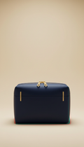 Zippered Toiletry Organizer Gold Accents